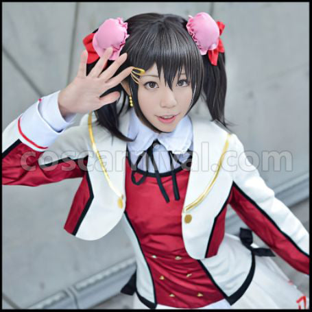 Love Live! 2nd Season That is Our Miracle Nico Yazawa Deluxe Edition Cosplay Costume coscarnival - Back View