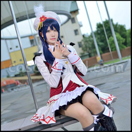 Love Live! 2nd Season That is Our Miracle Umi Sonoda Deluxe Edition Cosplay Costume coscarnival - Hem Detail