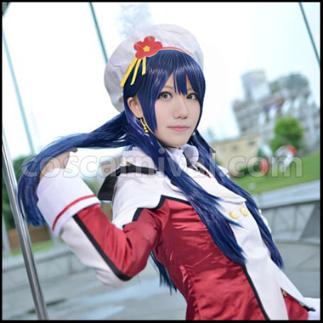 Love Live! 2nd Season That is Our Miracle Umi Sonoda Deluxe Edition Cosplay Costume coscarnival - Material Texture