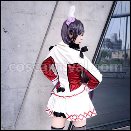Love Live! 2nd Season That is Our Miracle Nozomi Tojo Deluxe Edition Cosplay Costume Ver2 coscarnival - Back View