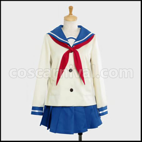 Inari, Konkon, Koi Iroha. Fushimi Inari Cosplay Costume coscarnival - Front View