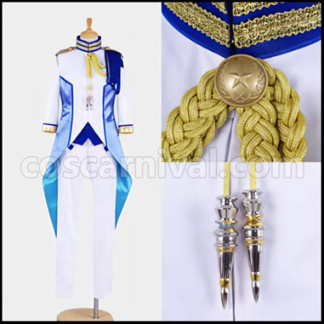 Uta no Prince-sama Maji LOVE 2000% Masato Hijirikawa Cosplay Costume Deluxe Version ver2 coscarnival - Front View