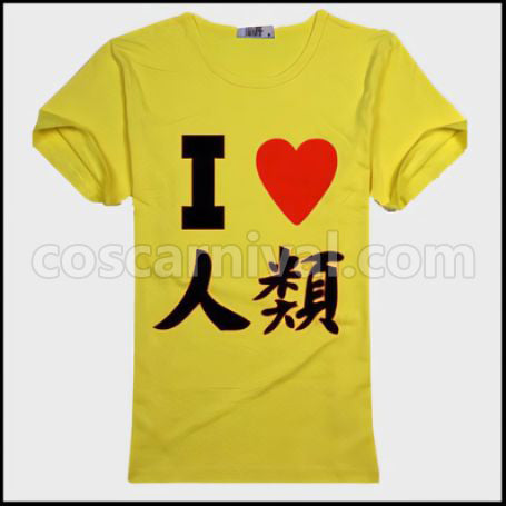 No Game No Life Sora T-Shirt Cosplay Costume coscarnival - Front View