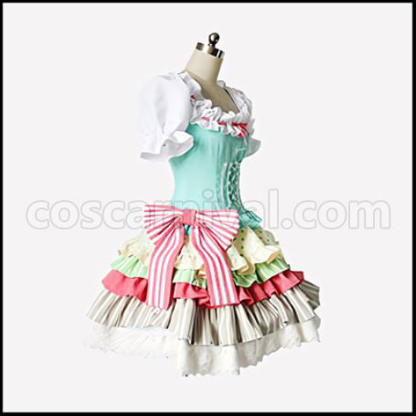 Love Live! UR May Edition Fairy Tale Thumbelina Kotori Minami After Awakening Cosplay Costume coscarnival - Back View