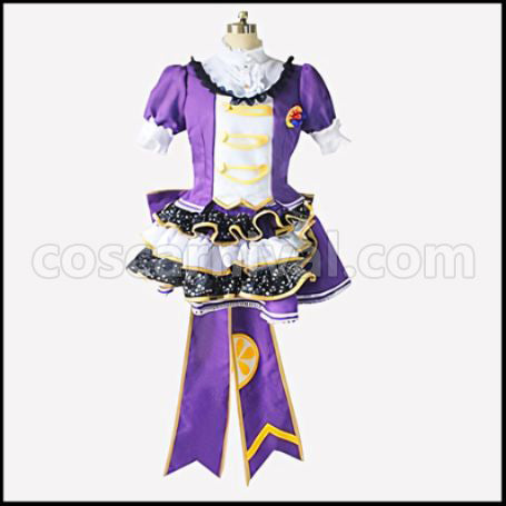 Love Live! SR April Fruit Parlor Edition Awakening After Nozomi Tojo Cosplay Costume coscarnival - Front View