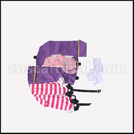 Love Live! SR April Fruit Parlor Edition Awakening After Nozomi Tojo Cosplay Costume coscarnival - Detail Close-up