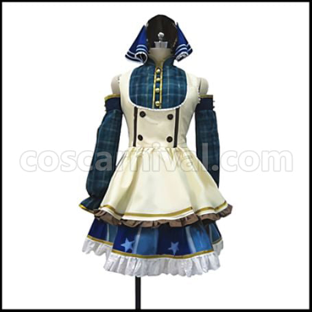Love Live! SR November Apron Edition Awakening After Umi Sonoda Cosplay Costume coscarnival - Front View