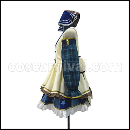 Love Live! SR November Apron Edition Awakening After Umi Sonoda Cosplay Costume coscarnival - Back View