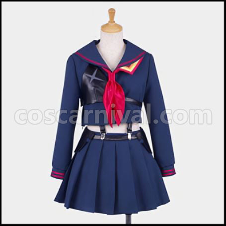Kill la Kill Ryuko Matoi Cosplay Costume coscarnival - Front View