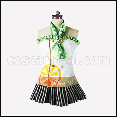 Love Live! School Idol Festival April Fruit Parlor Edition SR Hanayo Koizumi Cosplay Costume coscarnival - Front View