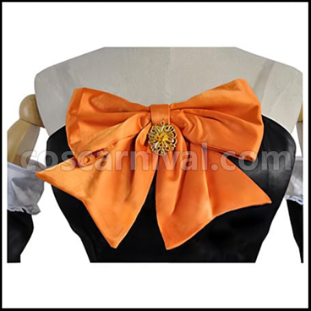 VOCALOID Hatsune Miku Little Devil Halloween Version Cosplay Costume Costume coscarnival - Back View