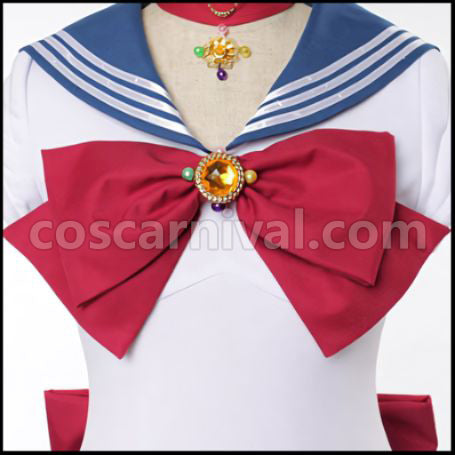 Sailor Moon Crystal Usagi Tsukino Battle Outfit Cosplay Costume coscarnival - Color and Pattern
