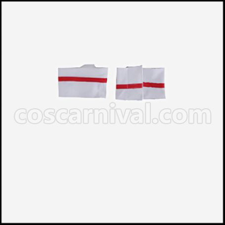 Love Live! Summer Colored Smile 1,2,Jump! Rin Hoshizora Cosplay Costume coscarnival - Detail Close-up