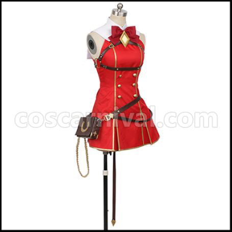 Uma Musume Pretty Derby Gold Ship Cosplay Costume coscarnival - Back View