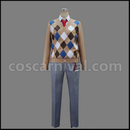 Beyond the Boundary Akihito Kanbara Cosplay Costume coscarnival - Collar Design