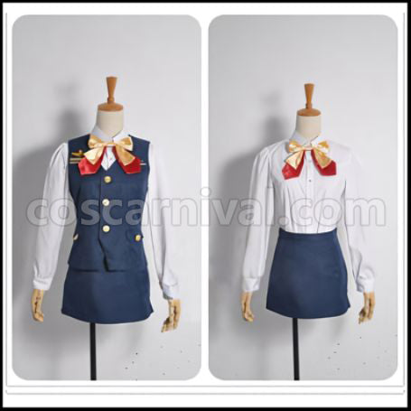 Uta no Prince-sama Shining Airlines Shibuya Tomochika Cosplay Costume coscarnival - Front View