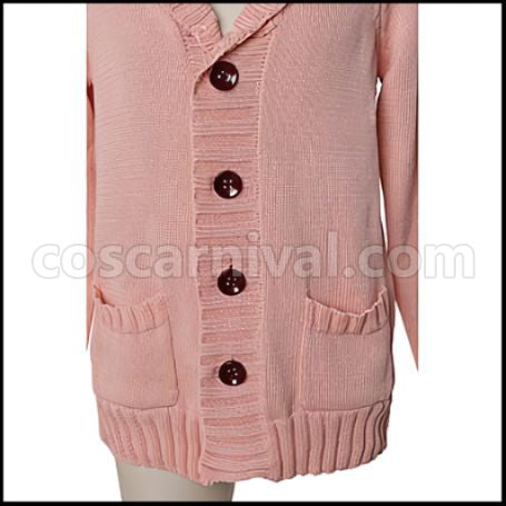 Beyond the Boundary Mirai Kuriyama Sweater Cosplay Costume coscarnival - Detail Close-up