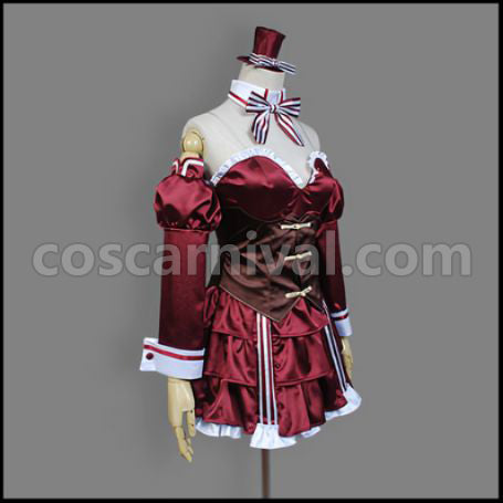 My Mental Choices are Completely Interfering with my School Romantic Comedy Chocolat Cosplay Costume coscarnival - Back View