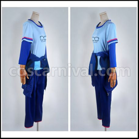 Meganebu! Soma Akira Cosplay Costume coscarnival - Back View