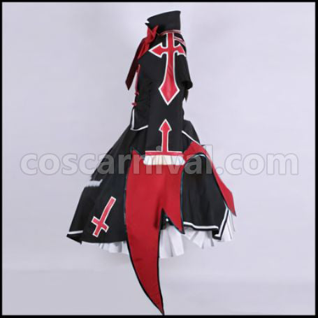 BlazBlue Rachel Alucard Cosplay Costume coscarnival - Side Profile
