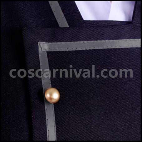 Unbreakable Machine-Doll Raishin Akabane Cosplay Costume coscarnival - Hem Detail