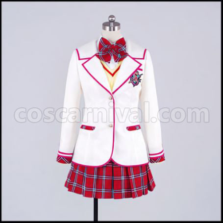 The Shepherd of the Great Library Tsugumi Shirasaki Cosplay Costume coscarnival - Front View