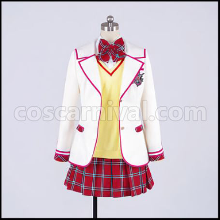 The Shepherd of the Great Library Tsugumi Shirasaki Cosplay Costume coscarnival - Back View