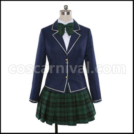 No-Rin Ringo Kinoshita Cosplay Costume coscarnival - Front View