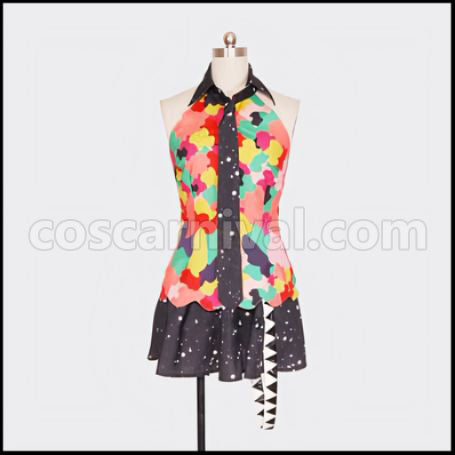 VOCALOID Hatsune Miku Tell Your World Cosplay Costume coscarnival - Front View