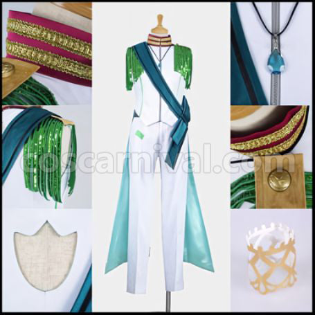 Uta no Prince-sama Maji LOVE 2000% Cecil Aijima Deluxe Version Cosplay Costume coscarnival - Front View