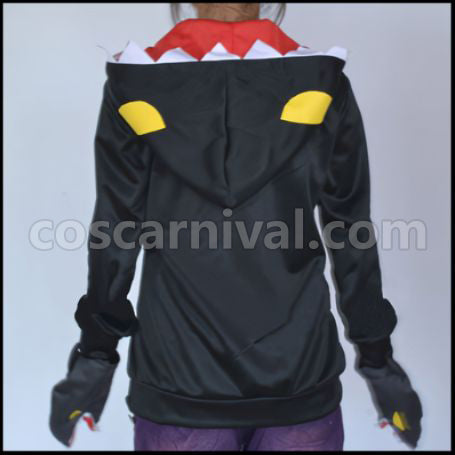 Free! Rin Matsuoka Shark Black Cosplay Costume coscarnival - Side Profile