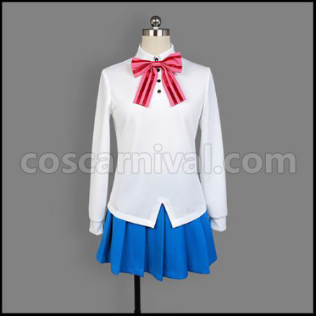Kin-iro Mosaic Karen Kujo Cosplay Costume coscarnival - Collar Design