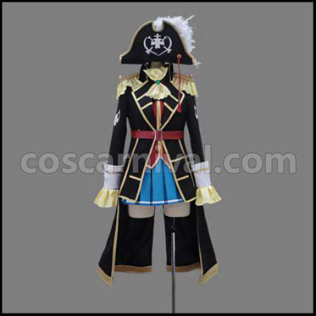 Miniskirt Space Pirates Kato Marika Cosplay Costume coscarnival - Front View