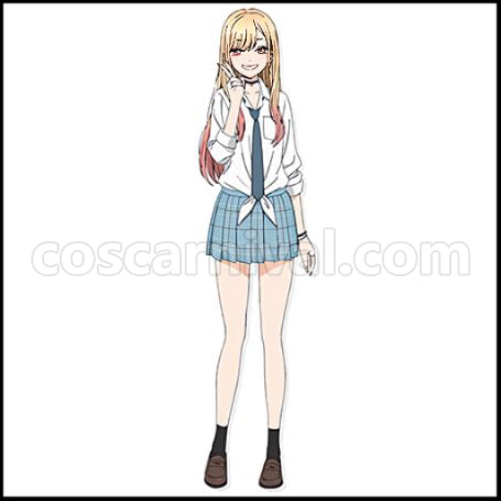 My Dress-Up Darling Marin Kitagawa Cosplay Costume coscarnival - Front View