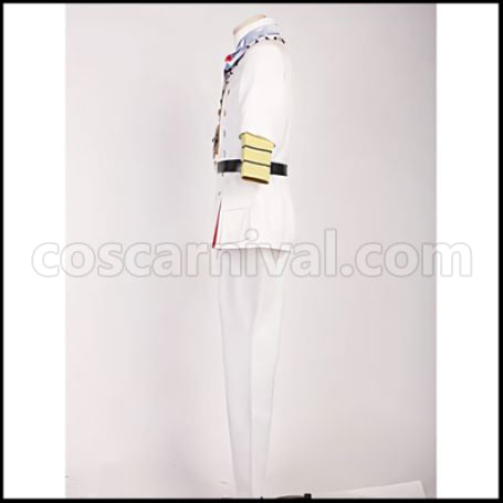 Uta no Prince-sama Maji LOVE 2000% White Badge Sho Kurusu Cosplay Costume coscarnival - Back View