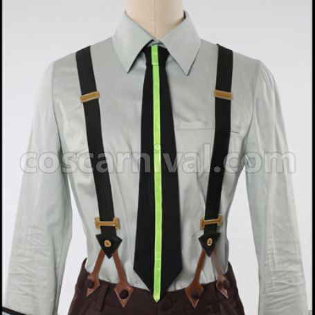 TIGER & BUNNY The Rising Kotetsu T. Kaburagi Wild Tiger Cosplay Costume coscarnival - Back View