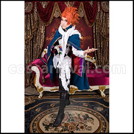 Black Butler Book of Circus Circus Arc Noah's Ark Circus Joker Cosplay Costume coscarnival - Back View