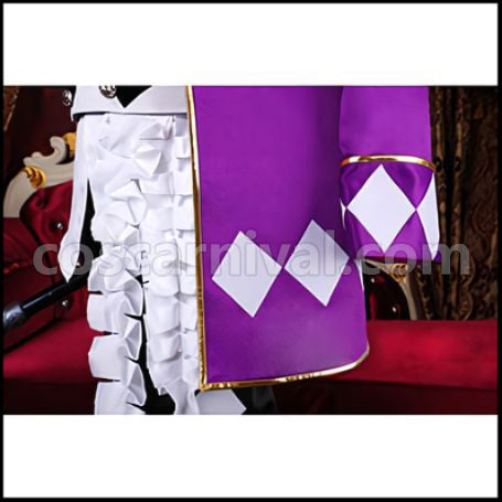 Black Butler Book of Circus Circus Arc Noah's Ark Circus Joker Cosplay Costume coscarnival - Cuff Style