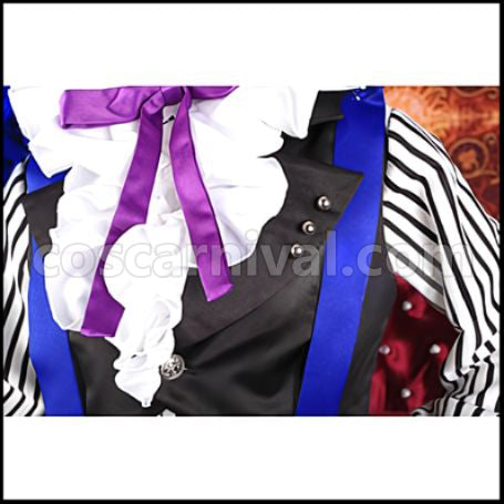 Black Butler Book of Circus Circus Arc Noah's Ark Circus Ciel Phantomhive Cosplay Costume coscarnival - Collar Design