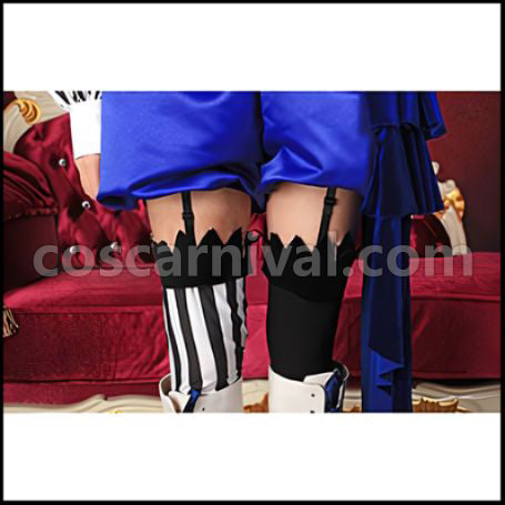 Black Butler Book of Circus Circus Arc Noah's Ark Circus Ciel Phantomhive Cosplay Costume coscarnival - Hem Detail