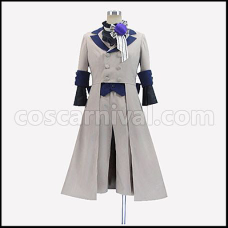 Black Butler Book of Circus Circus Arc Ciel Phantomhive Cosplay Costume coscarnival - Front View