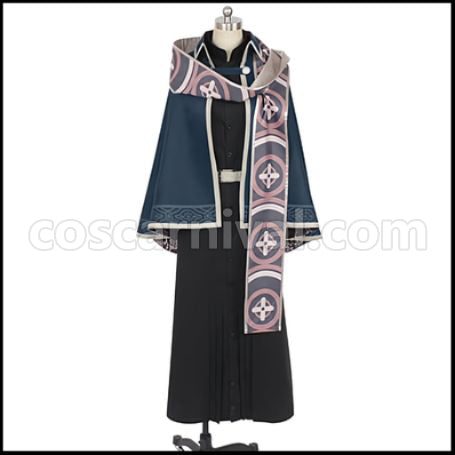 The Wizard's Promise Mahoyaku East Country Faust Cosplay Costume coscarnival - Front View
