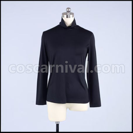 Gintama The Final Movie Shinpachi Shimura Cosplay Costume ver2 coscarnival - Back View