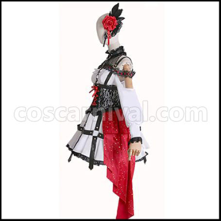 Hatsune Miku: Colorful Stage! Mizuki Akiyama Cosplay Costume coscarnival - Back View