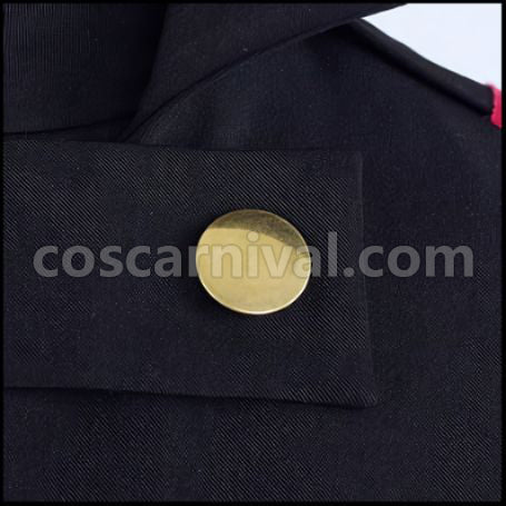 Gintama The Final Movie Shinpachi Shimura Cosplay Costume coscarnival - Detail Close-up