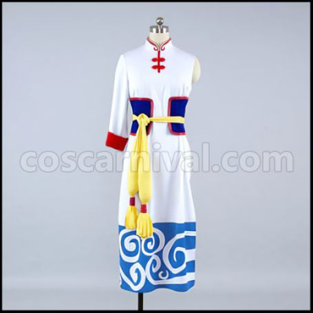 Gintama The Final Movie Kagura Cosplay Costume coscarnival - Detail Close-up