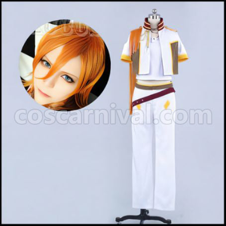 Uta no Prince-sama Maji LOVE 2000% Ren Jinguji Cosplay Costume New Version coscarnival - Front View