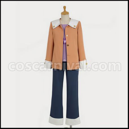 Bakemonogatari Nadeko Sengoku Cosplay Costume coscarnival - Front View