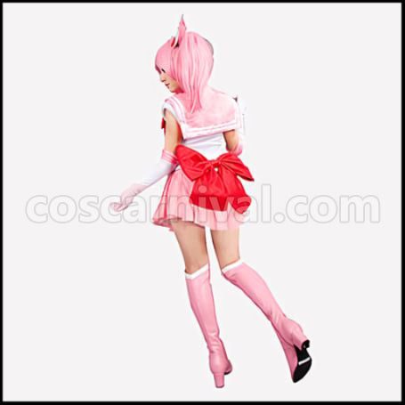 Sailor Moon Chibiusa Sailor Chibi Moon Cosplay Costume coscarnival - Back View