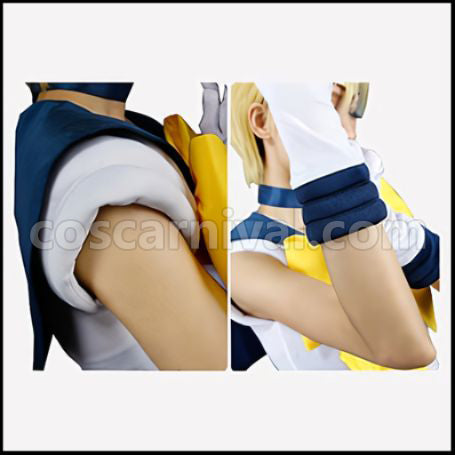 Sailor Moon Haruka Tenou Sailor Uranus Cosplay Costume coscarnival - Detail Close-up